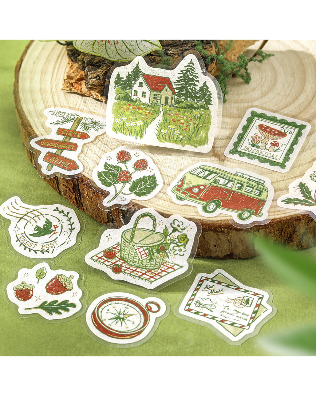 Stickers flake Fragments of a Journey — To the Forest — BGM
