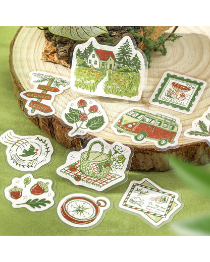 Stickers flake Fragments of a Journey — To the Forest — BGM