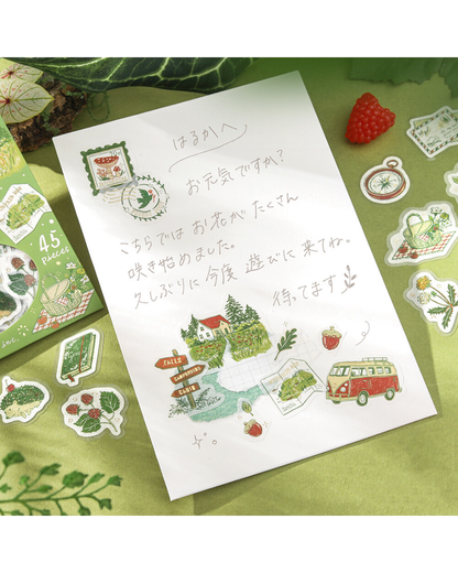 Stickers flake Fragments of a Journey — To the Forest — BGM