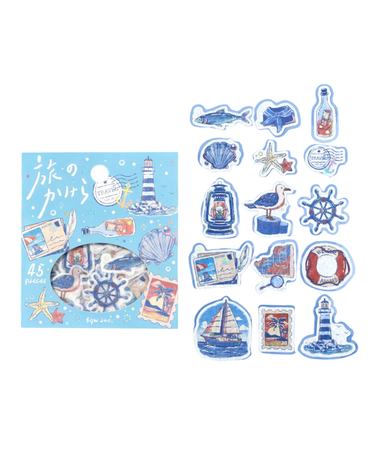 Stickers flake Fragments of a Journey — To the Sea — BGM