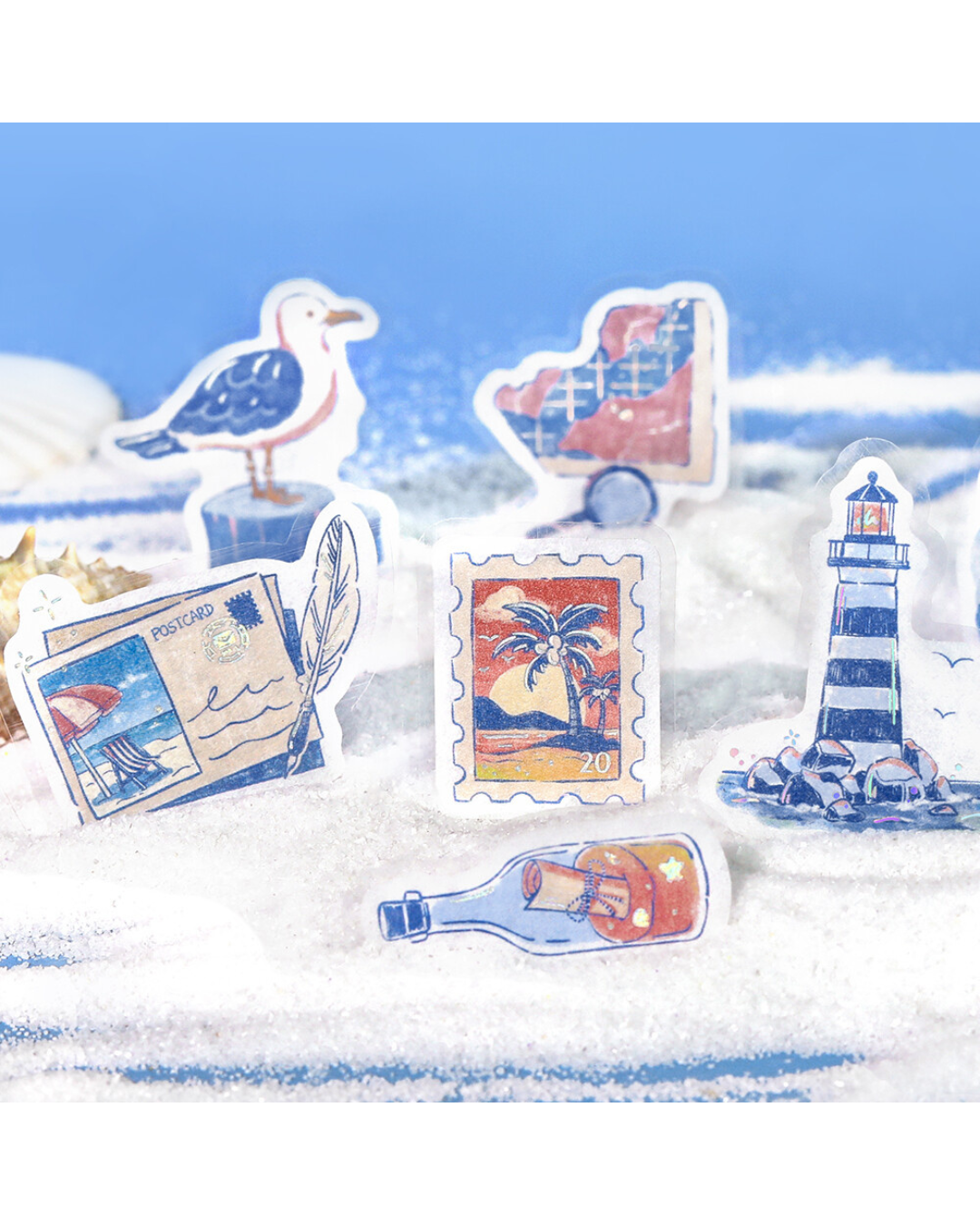 Stickers flake Fragments of a Journey — To the Sea — BGM