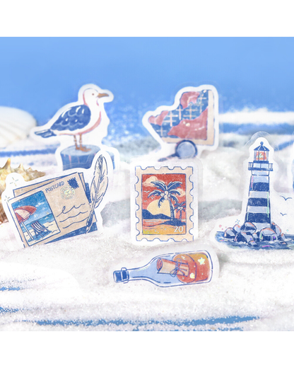 Stickers flake Fragments of a Journey — To the Sea — BGM