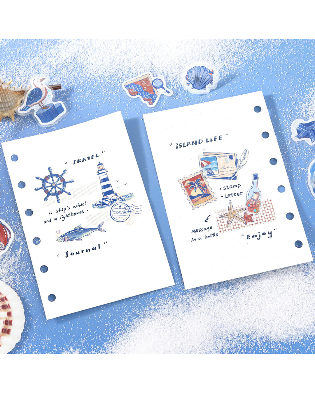 Stickers flake Fragments of a Journey — To the Sea — BGM