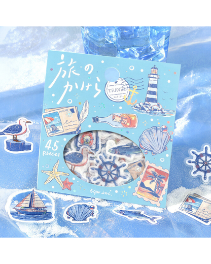 Stickers flake Fragments of a Journey — To the Sea — BGM