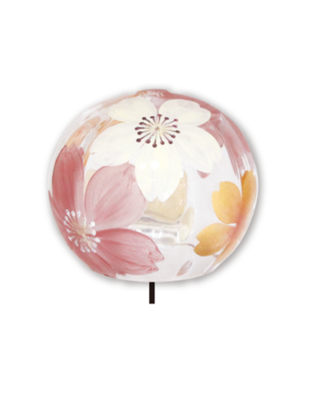Carillon japonais Furin - Elegance Sakura - 7,5cm