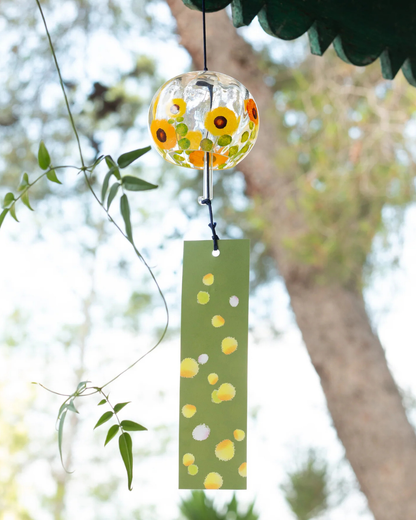 Carillon japonais Furin - Sunflower- 7,5cm