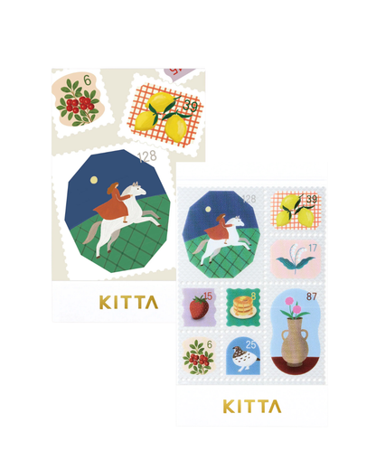 Carnet de Stickers Timbres Memory Clear