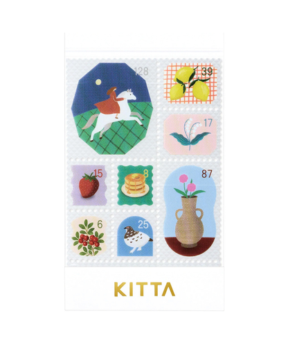 Carnet de Stickers Timbres Memory Clear