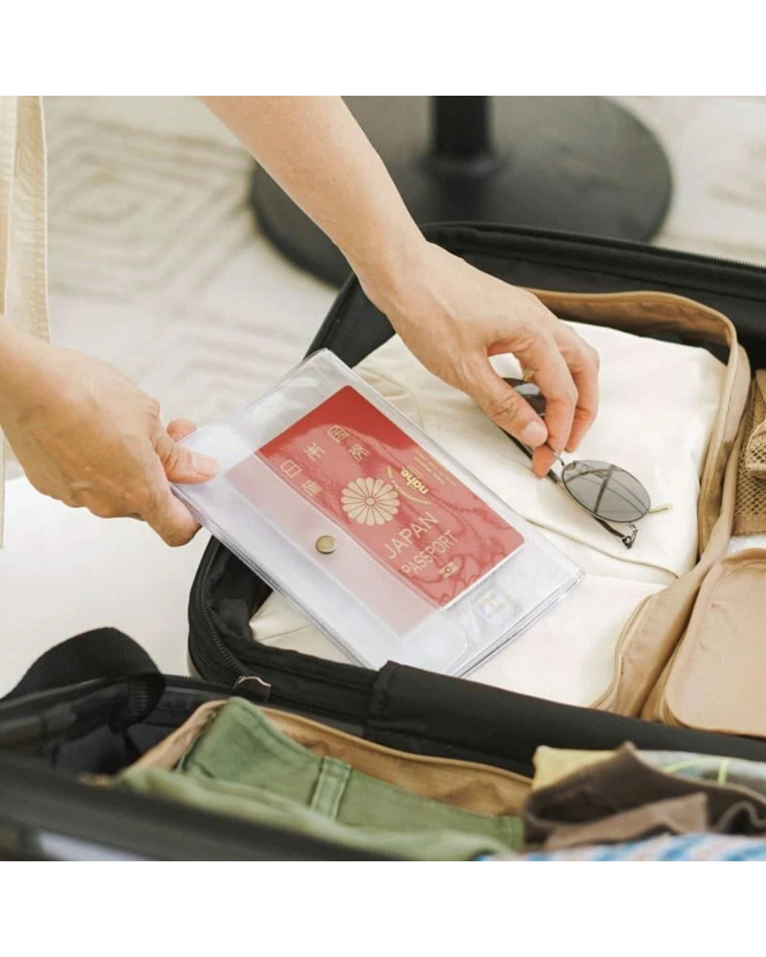Travel Organizer Nähe Marron  – Hightide