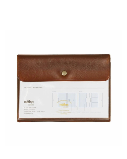 Travel Organizer Nähe Marron  – Hightide