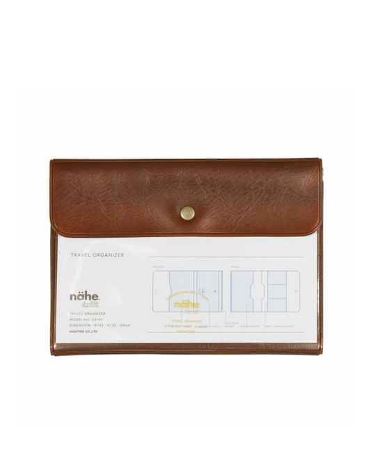 Travel Organizer Nähe Marron  – Hightide