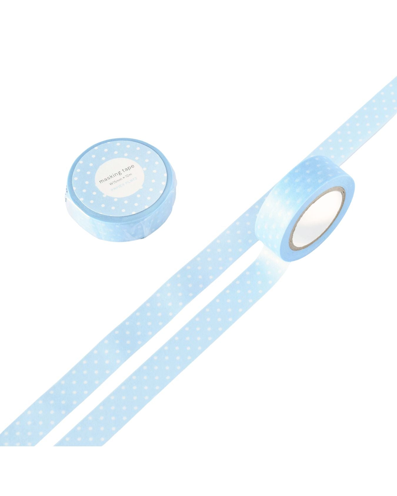 Masking Tape Pastel Dot Bleu Clair — Papier Platz