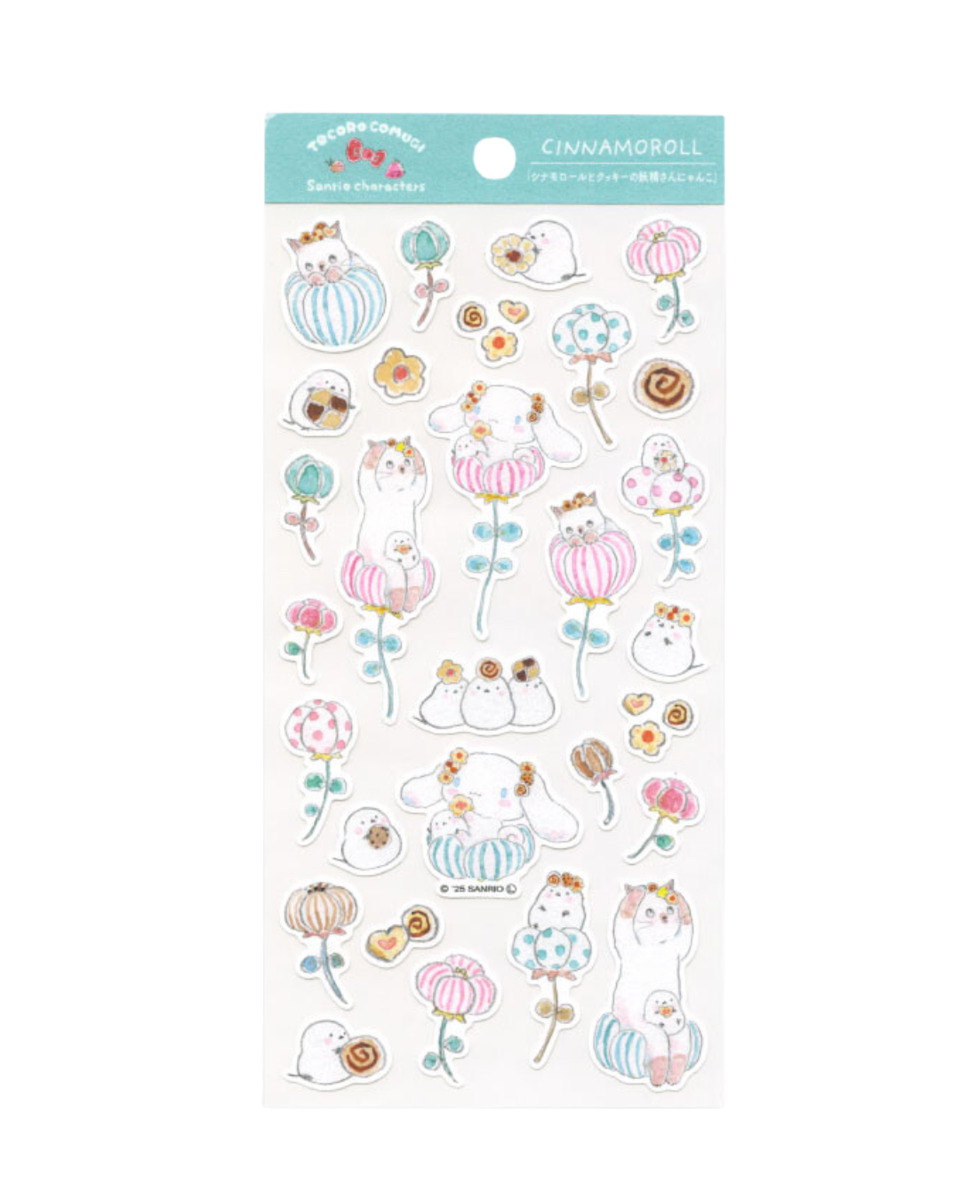 Stickers Tokoro Komugi × Sanrio — Cinnamoroll