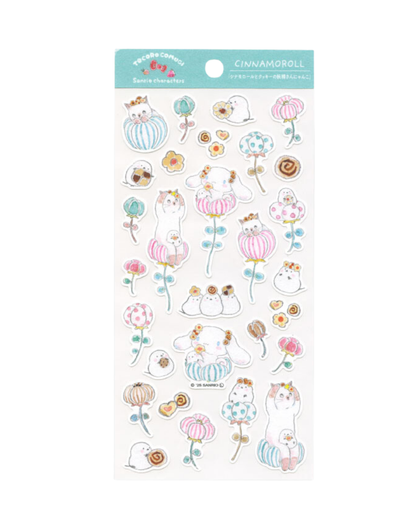 Stickers Tokoro Komugi × Sanrio — Cinnamoroll
