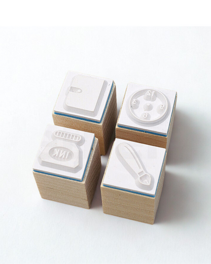 Set de 4 tampons Journaling