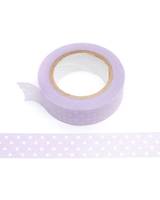 Masking Tape Pastel Dot Mauve — Papier Platz
