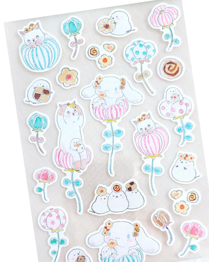 Stickers Tokoro Komugi × Sanrio — Cinnamoroll