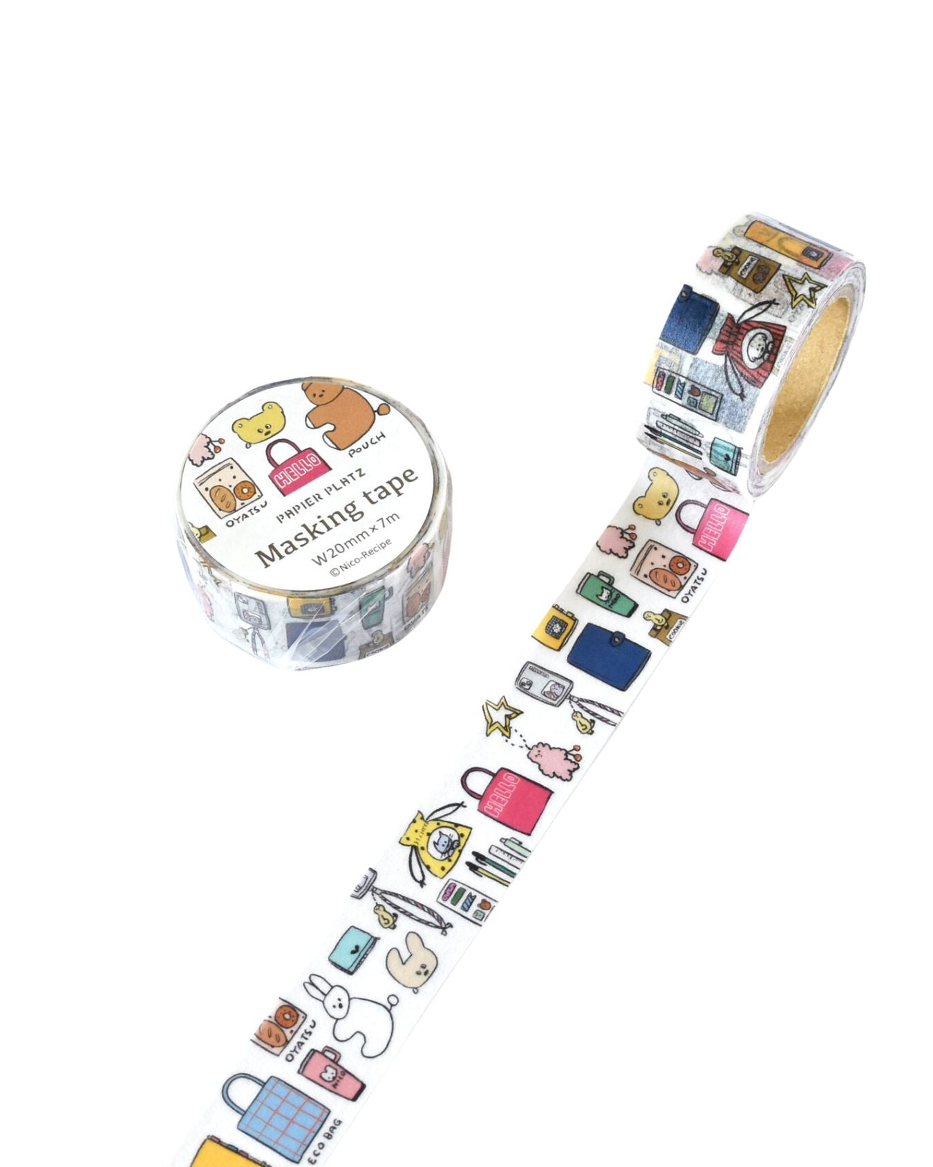 Masking Tape Nicorecipe — In The Bag, Papier Platz