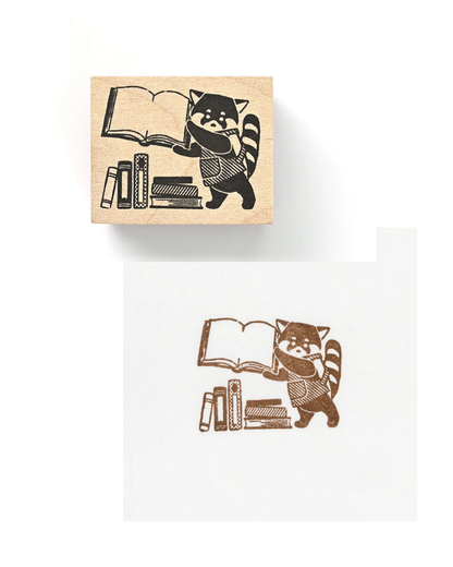Tampon Librairie du Panda Roux