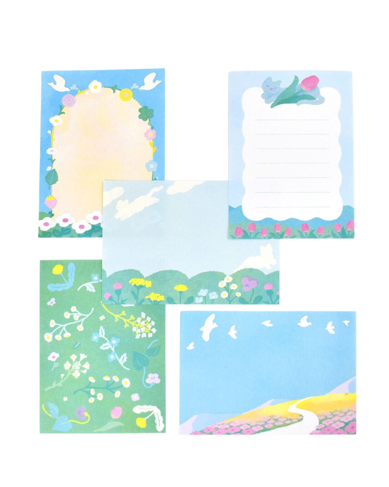 Memo Pad Nodoka Miyashita — Warm Sunny Day