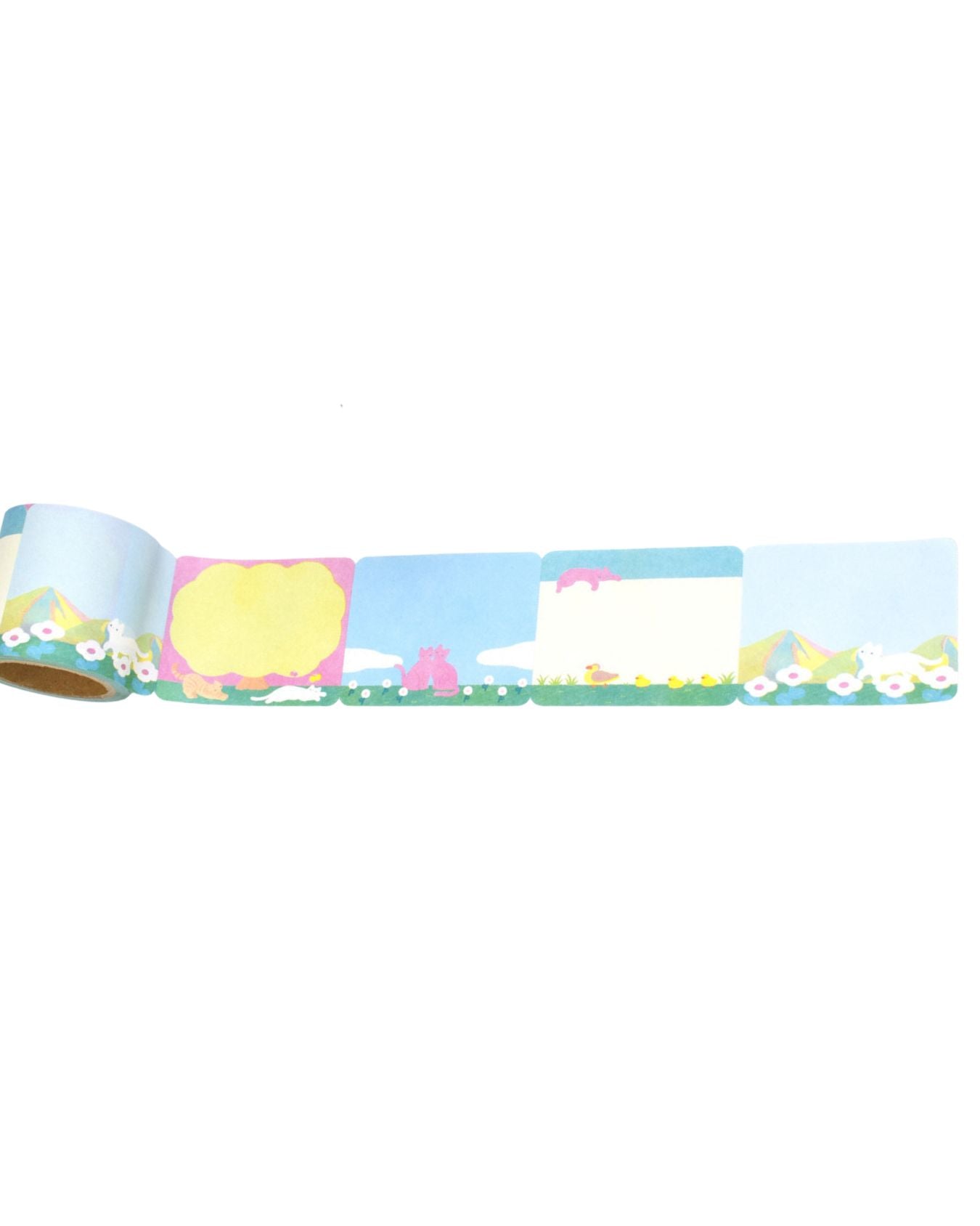 Roll Sticky Notes Kazu Miyashita — Cat Walk, Papier Platz