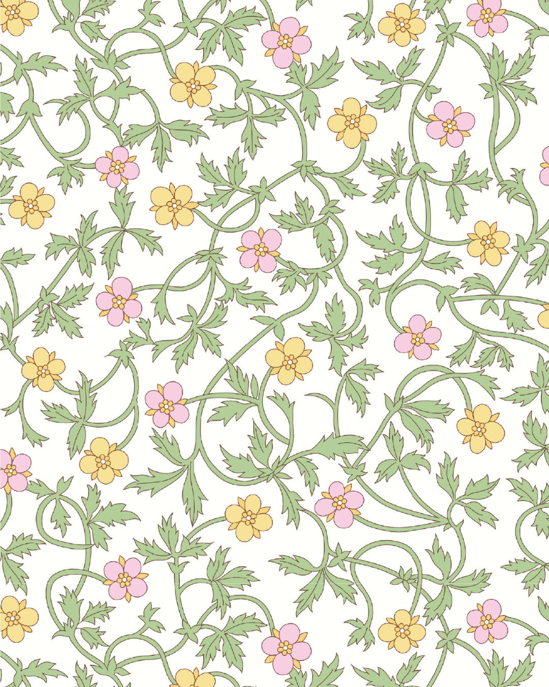 Masking Tape MT Casa × Liberty — Rosita Trail (15cm de large)