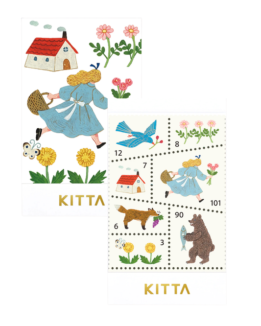 Carnet de Stickers Timbres Forest Morning