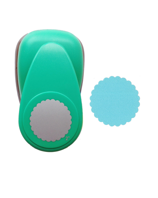 Perforatrice Grand Cercles Festonnés Decop Paper Intelligence (50mm)