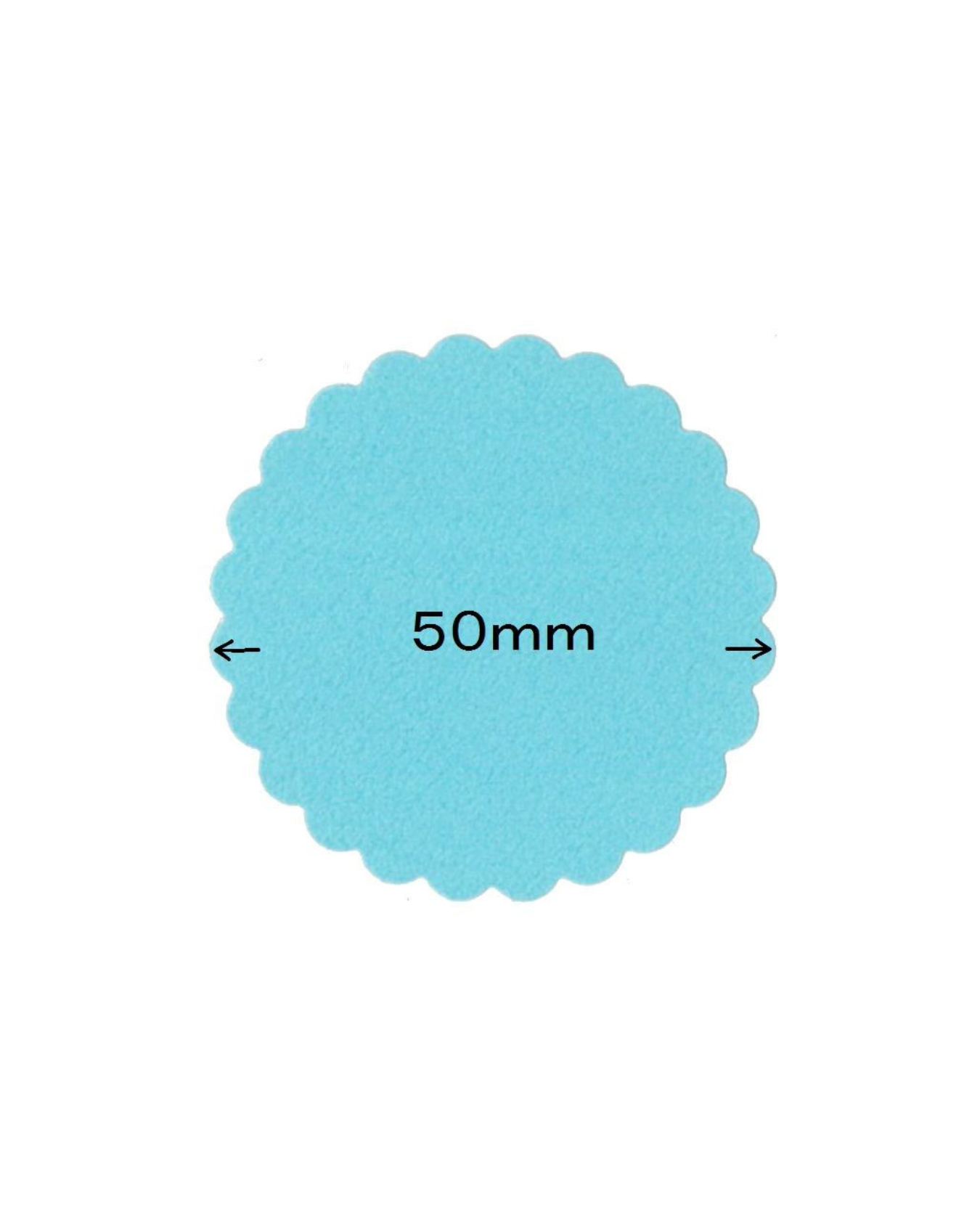 Perforatrice Grand Cercles Festonnés Decop Paper Intelligence (50mm)