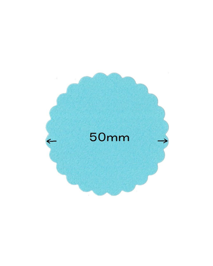 Decop Paper Intelligence Large Scalloped Circle Punch (50mm)