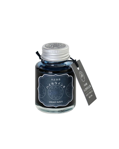 Taisho Roman Haikara Teranishi Guitar Fountain Pen Ink – Smoky Navy –