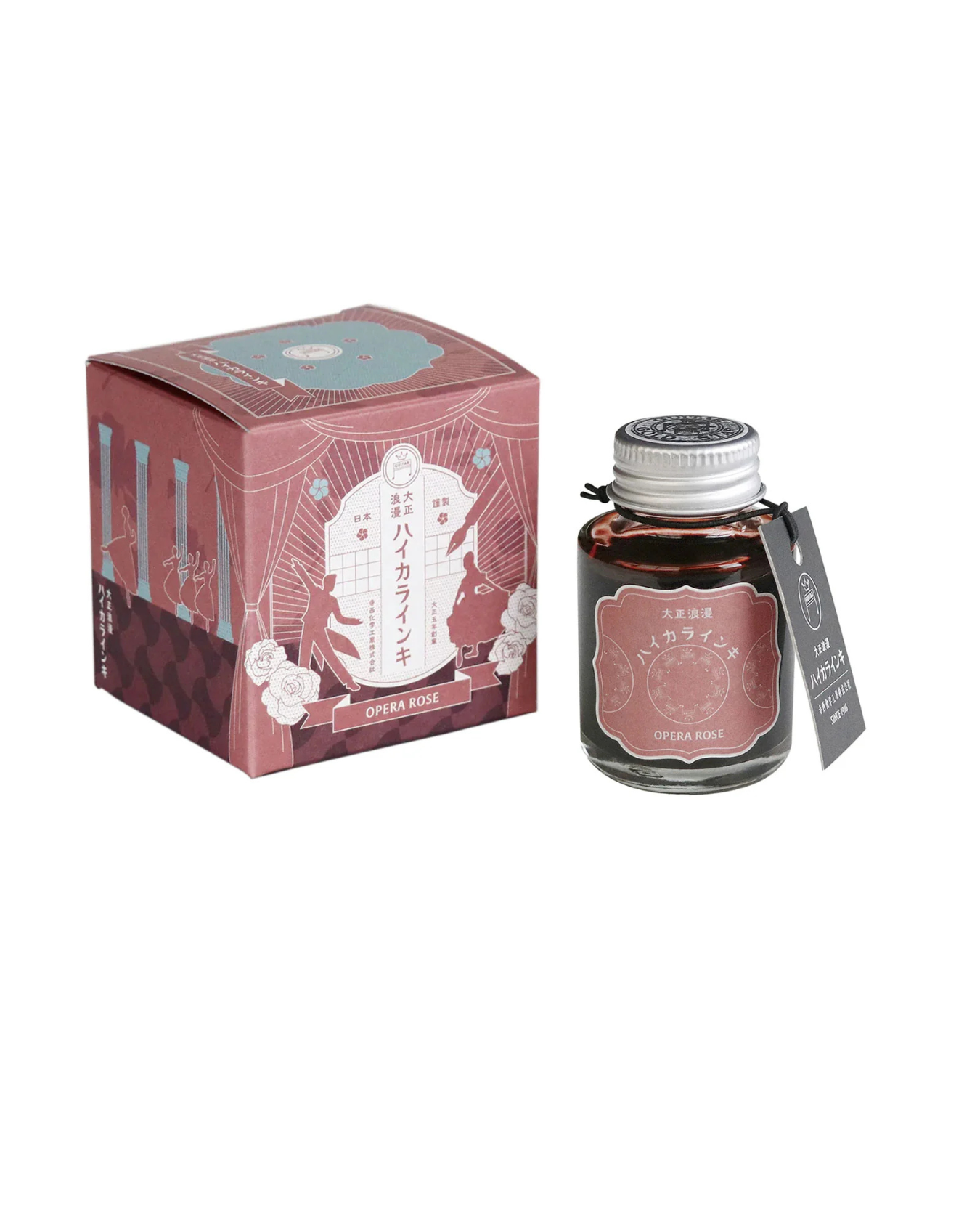 Encre pour stylo plume Taisho Roman Haikara Teranishi Guitar – Opera Rose