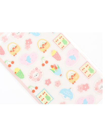 Stickers Fluttering Sakura Furukawa Paper