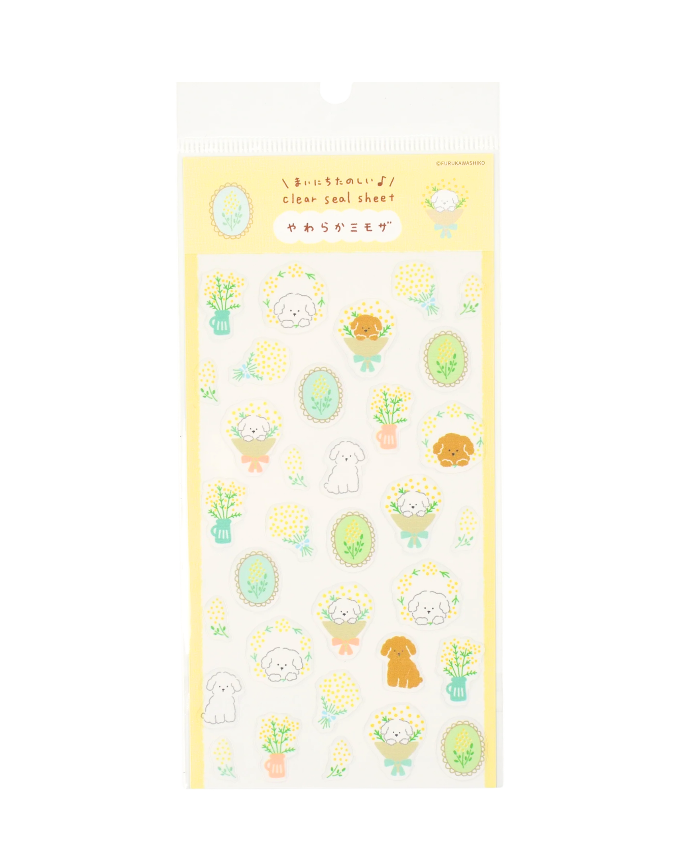 Stickers Soft Mimosa Furukawa Paper