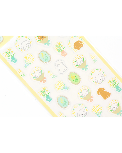 Stickers Soft Mimosa Furukawa Paper