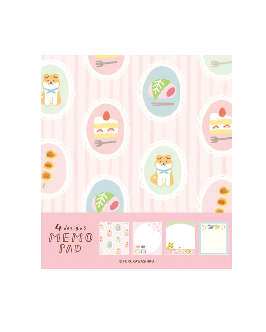 Happy Japanese Sweets Furukawa Paper Notepad