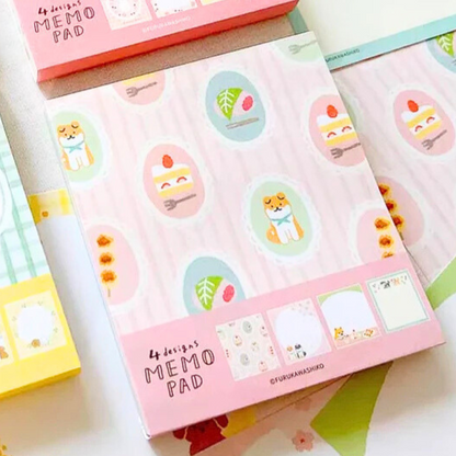 Happy Japanese Sweets Furukawa Paper Notepad