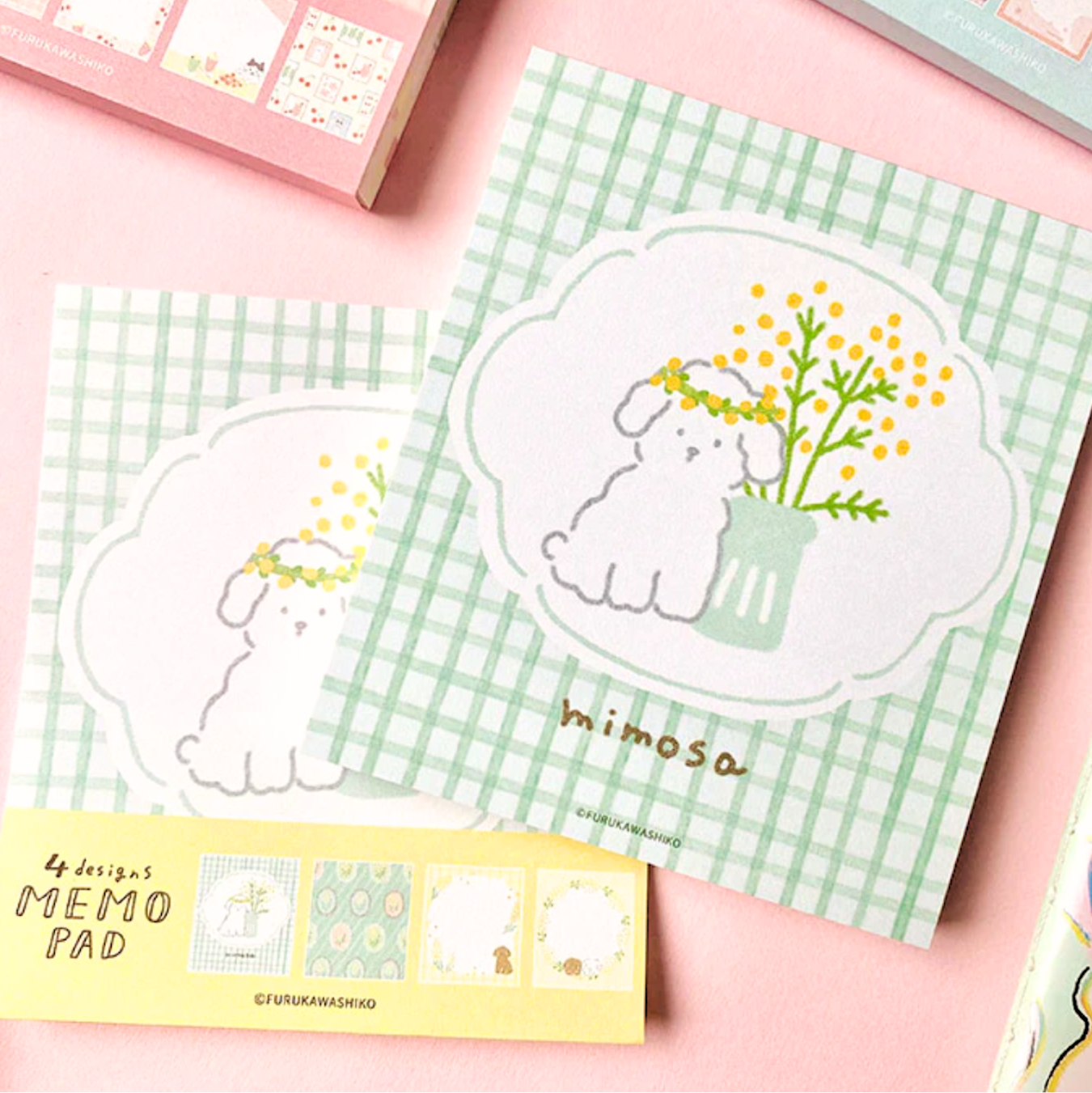 Bloc-notes Fluffy Mimosa Furukawa Paper