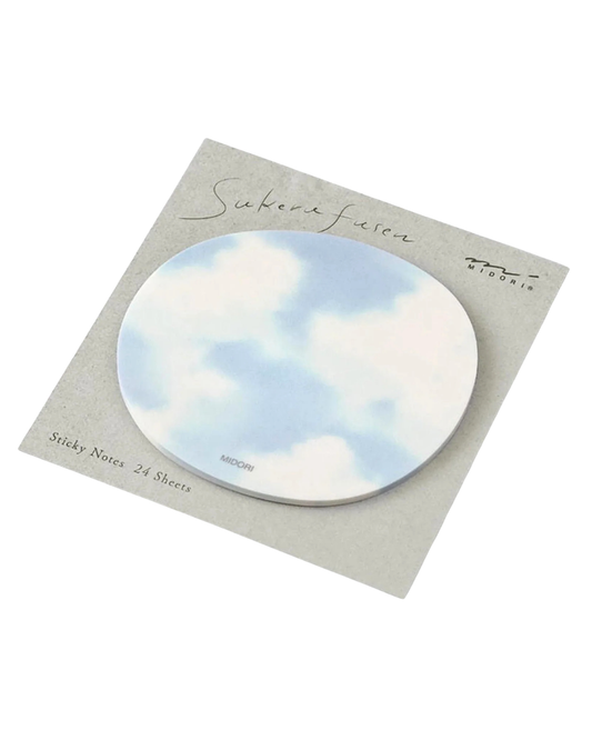 Notes adhésives transparentes Sky Light Blue – Midori