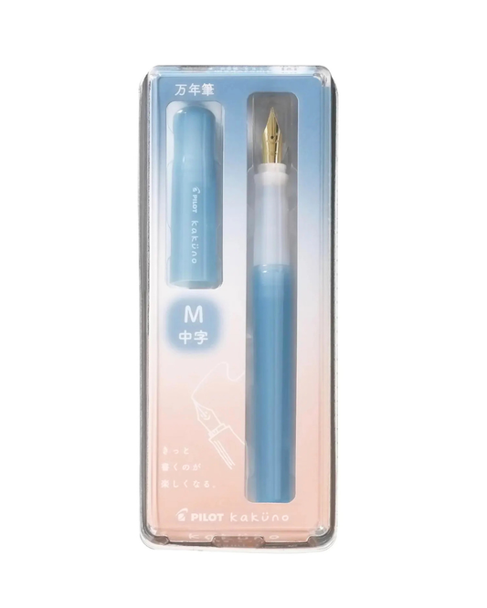 Stylo Plume Kaküno Madoromi Pilot Bleu Ciel Pointe Medium