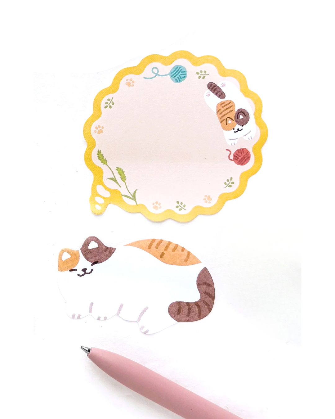Notes Autocollantes Dreamy Nap – Calico Cat