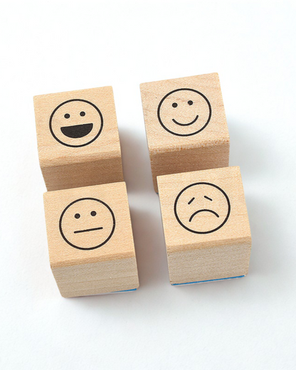 Set de 4 tampons Emotions