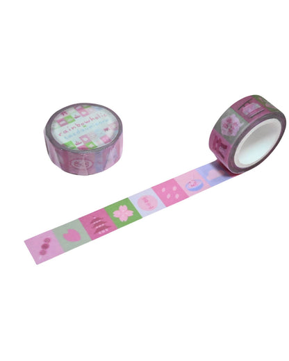 Masking Tape Rainbowholic × Tazdaunicorn Spring Sakura Journey