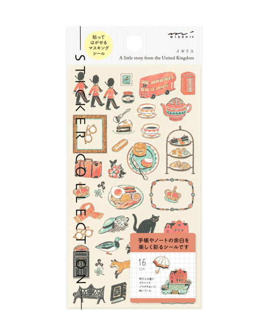 Midori London Theme Stickers