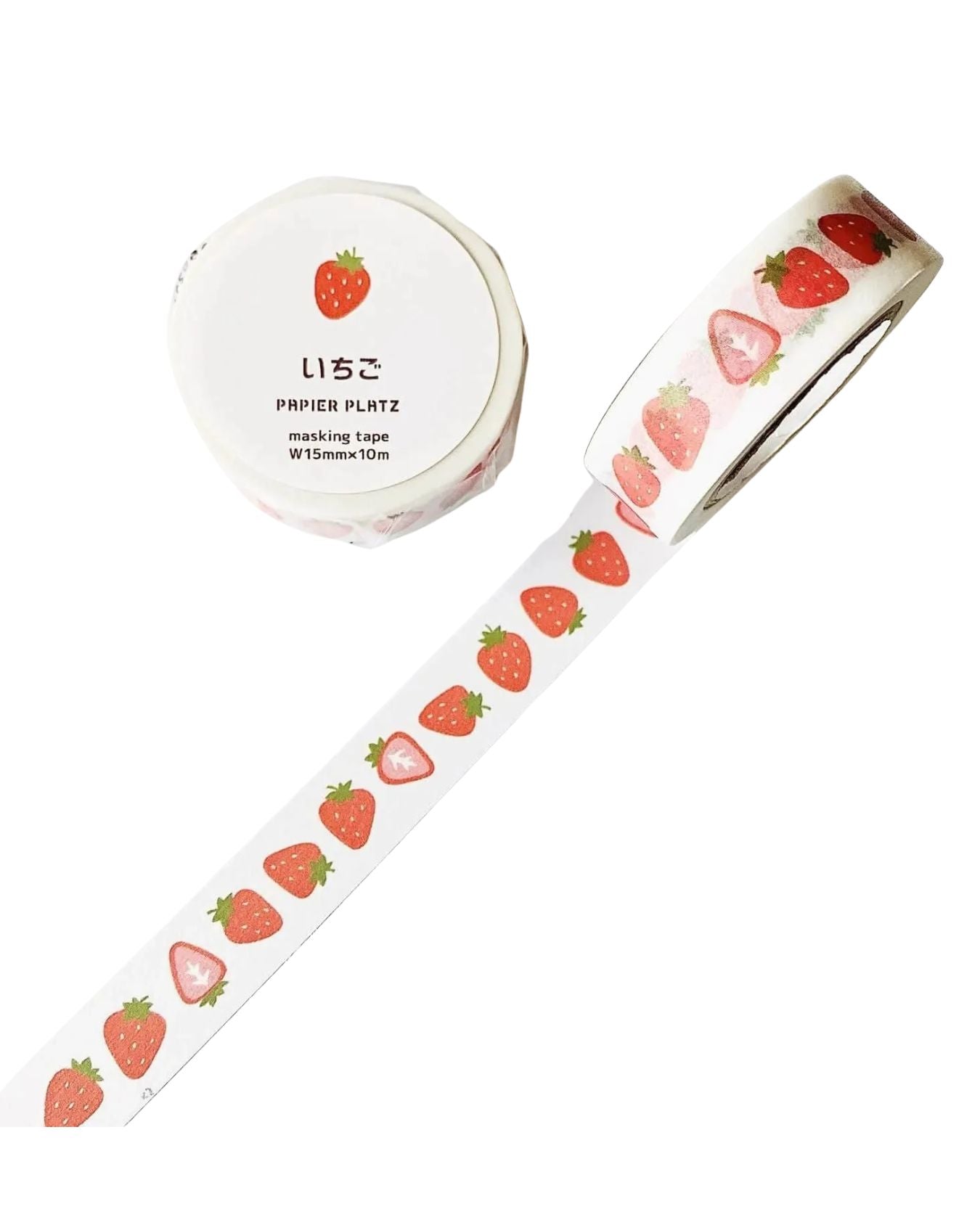 Masking Tape Fraises — Okawari Series, Papier Platz