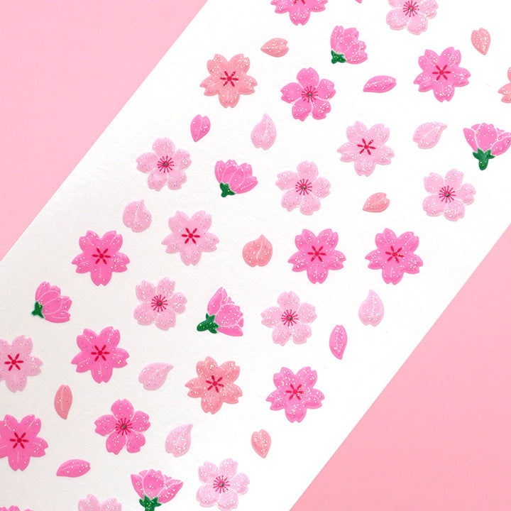 Stickers Sakura Pailletés Okuyama Shokai