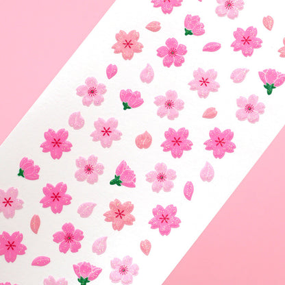 Stickers Sakura Pailletés Okuyama Shokai