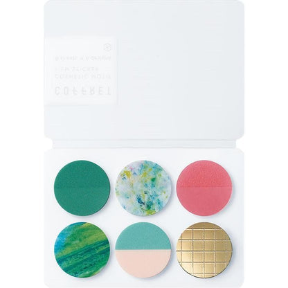 Coffret Film Stickers Circle Forest Green  King Jim