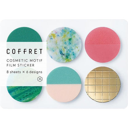 Coffret Film Stickers Circle Forest Green  King Jim