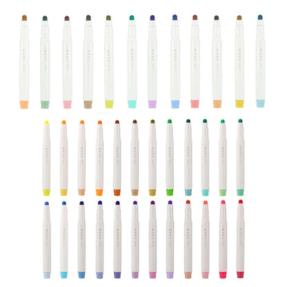 Kobaru Maru Liner 36-pack Round Tip Highlighter Pens